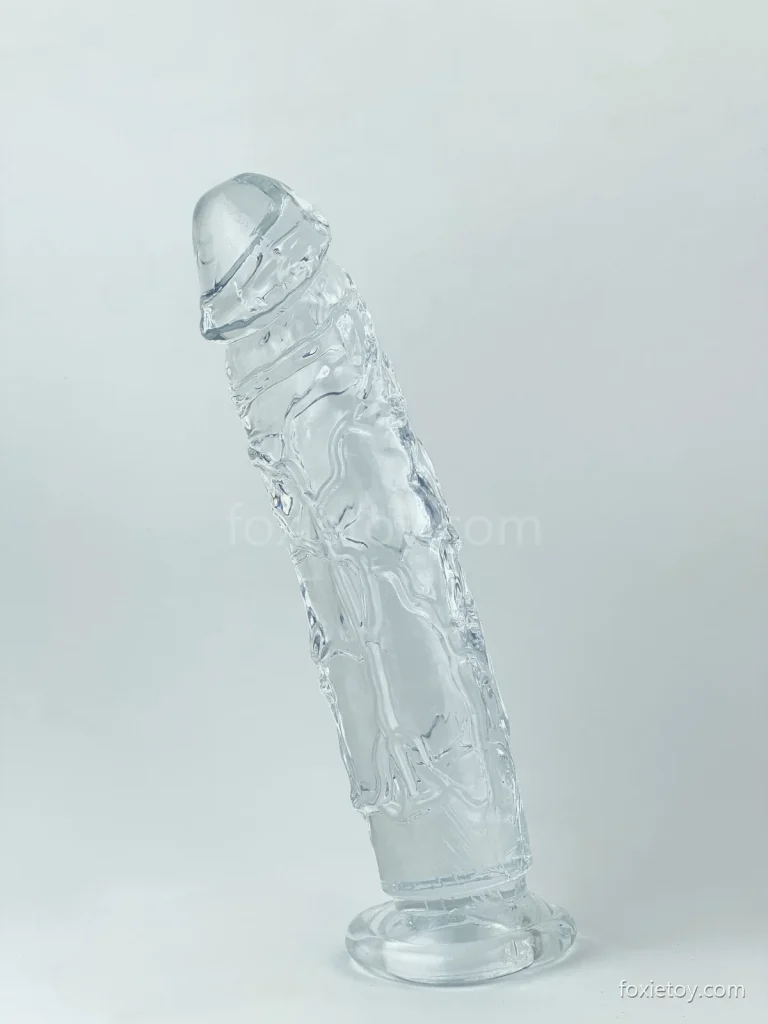 dương vật silicone trong suốt size lớn